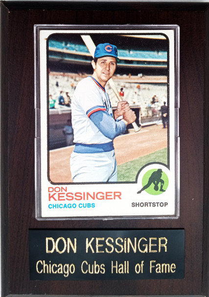 Don Kessinger Chicago Cubs Player Plaque