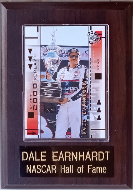 Dale Earnhardt NASCAR Player Plaque Dale Earnhardt NASCAR Player Plaque