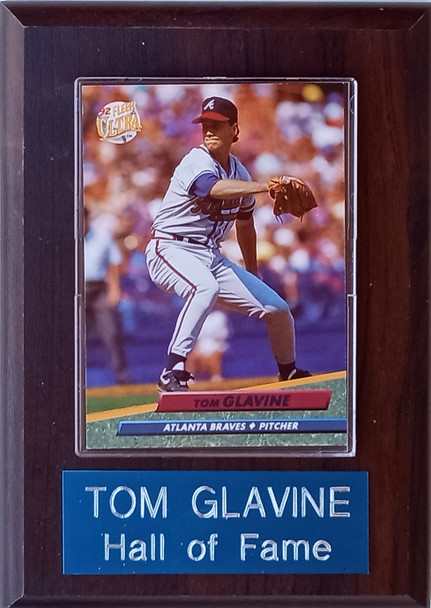 Tom Glavine Atlanta Braves Player Plaque