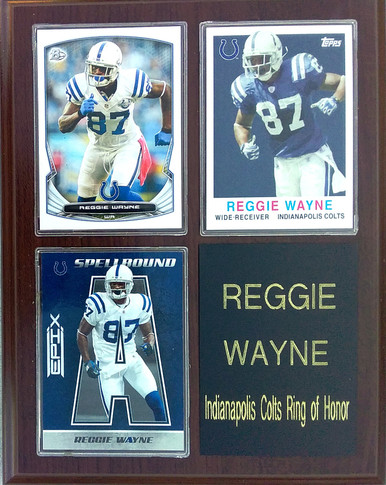 Edgerrin James Indianapolis Colts 3-Card 7x9 Plaque