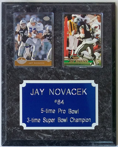 Daryl Johnston Dallas Cowboys 3-Card 7x9 Plaque