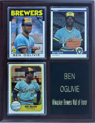 Ben Oglivie Milwaukee Brewers  Milwaukee brewers, Brewers, Baseball cards