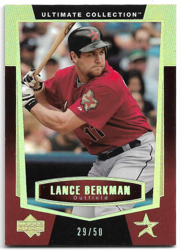 Lance Berkman Houston Astros 3-Card Plaques - Frames, Plaques And More