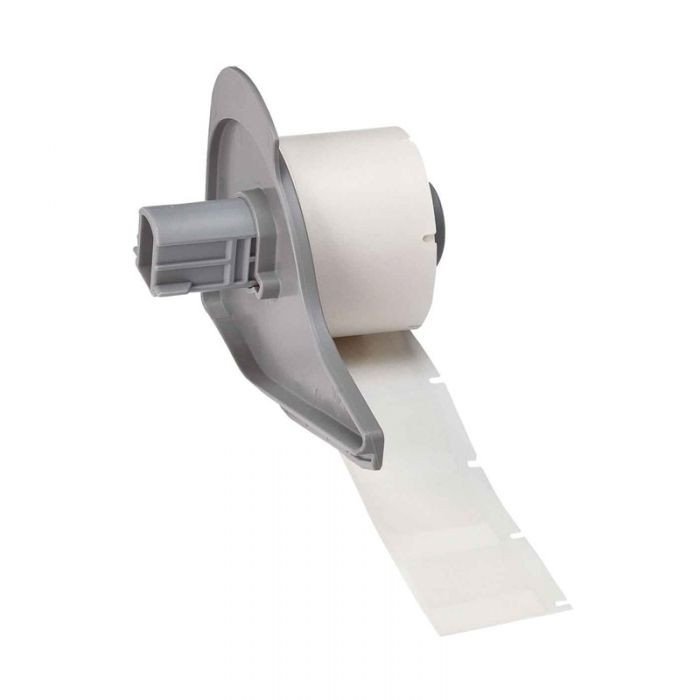 173399 115102 M71-19-427 25.4 x 25.4mm White - Self laminating Labels