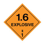 Explosive 1-6 - Dangerous Goods Signs