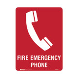Fire Emergency Phone - Fire Equip Signs