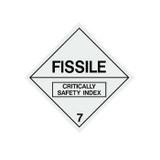 Fissile 7 - Dangerous Goods Signs