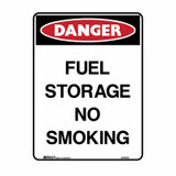 Fuel Storage No Smoking - Danger Signs