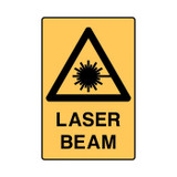 Laser Beam - Caution Signs