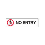 No Entry - Admittance Signs