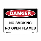 No Smoking No Open Flames - Danger Signs