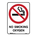 No Smoking Oxygen - Prohibition Signs