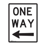 One Way Left - Road Signs
