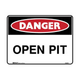 Open Pit - Danger Signs