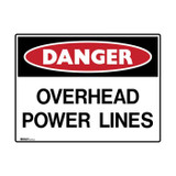 Overhead Power Lines - Danger Signs - Part No. 850599