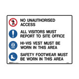 Picto Building Site Sign - Mandatory Signs