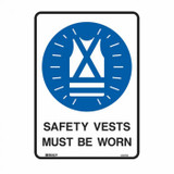 Safety Vest Must Be Worn - Mandatory Signs