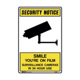 Smile You Are On Film - Security Signs