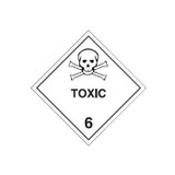 Toxic 6 - Dangerous Goods Signs