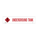 Underground Tank with Flamable Liquid 3 Diamond - Hazchem Signs - Part No. 833621