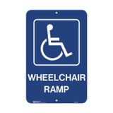Wheelchair Ramp Accessible Signs