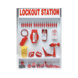 Extra Large Enclosed Station with components - Lockout Stations Combined