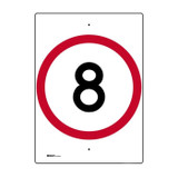 8 Km - Road Signs - Part No. 833968