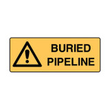 Buried Pipeline - Caution Signs