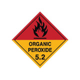 Organic Peroxide 5-2- Black Dangerous Goods Signs