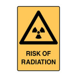 Risk Of Radiation - Caution Signs