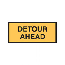 Detour Ahead - Road Signs - Part No. 851967
