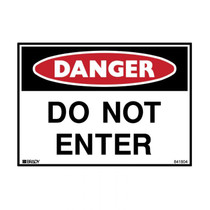 Danger Do Not Enter - Danger Signs