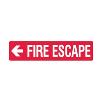 Fire Escape Left - Exit Signs