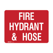 Fire Hydrant and Hose  - Fire Equip Signs