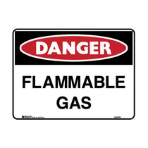 Flammable Gas - Danger Signs