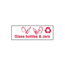 Glass Bottles and Jars Portrait - Warehouse Signs