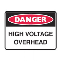 High Voltage Overhead - Danger Signs