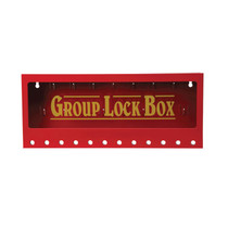 Wallmount Group Lock Box 12 Hole Box - Lock Boxes