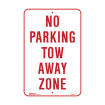 No Parking Tow Away Zone - Parking Signs