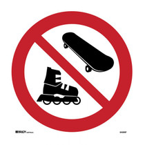 No Roller Skateboard Picto - Prohibition Signs