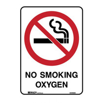 No Smoking Oxygen - Prohibition Signs