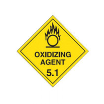 Oxidizing Agent 5-1 - Dangerous Goods Signs