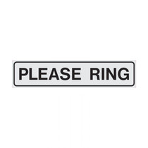 Please Ring - Door Signs - Part No. 841525