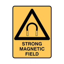 Strong Magnetic Field - Caution Signs
