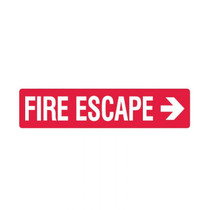 Fire Escape Right - Exit Signs - Part No. 833484