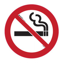 No Smoking Picto - Floor Signs
