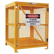 Pratt Assembled Aerosol /Gas Cylinder Cages Storage