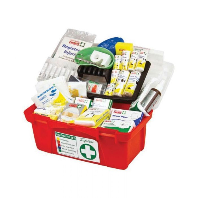 Portable Plastice National Workplace First Aid Kit