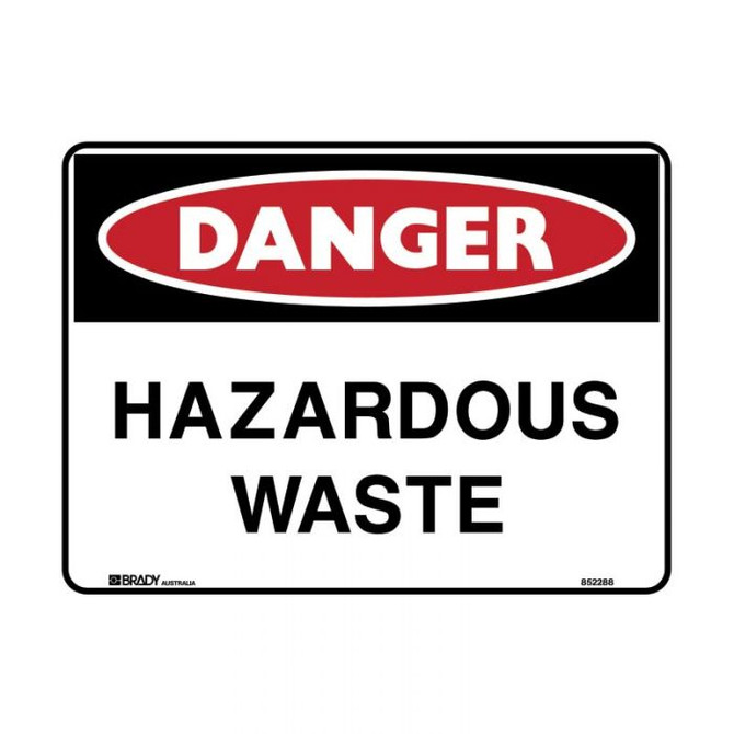 Hazardous Waste - Danger Signs