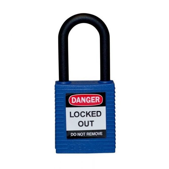 Green Nylon Shackle Padlock - Nylon Safety Padlocks